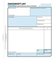 Ďalší obrázok produktu Zakázkový list A5, opravenka, 100 listů 1048