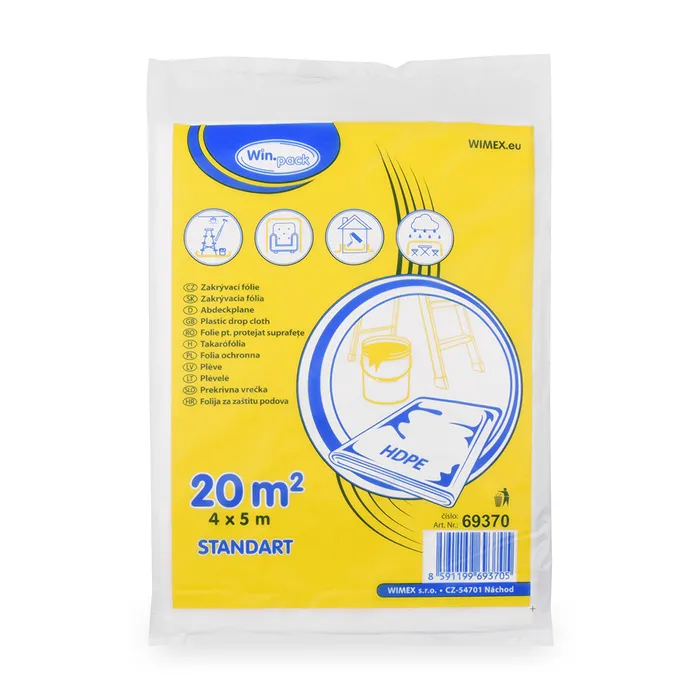 Hlavný obrázok produktu Zakrývací fólie 4 x 5 m [1 ks]