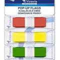 Ďalší obrázok produktu Záložky so zásobníkom, 4x36 lístkov, 43x12,5 mm, VICTORIA, mix farieb