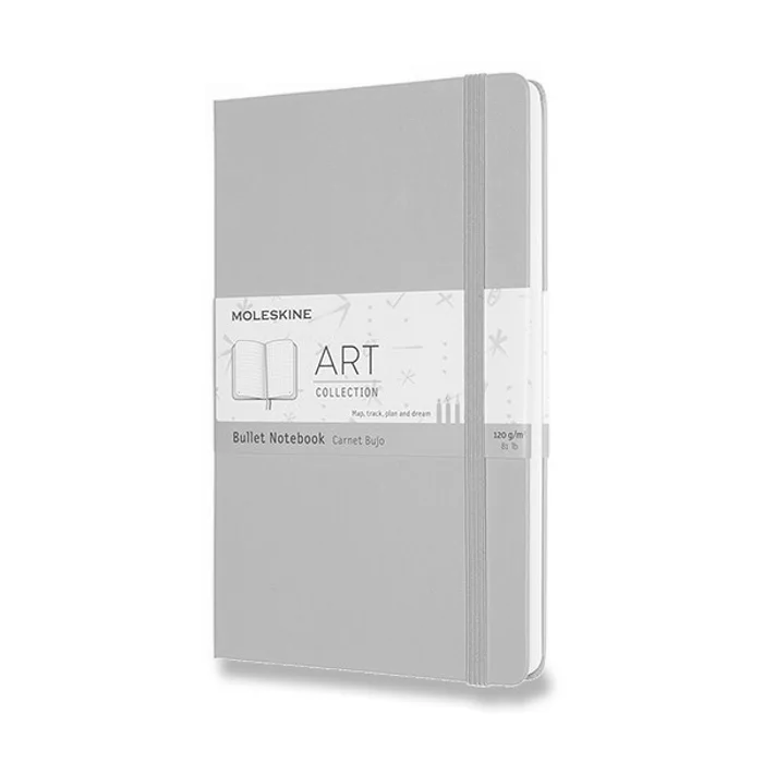 Hlavný obrázok produktu Zápisník Moleskine Art Bullet - tvrdé desky L, tečkovaný, světle růžový