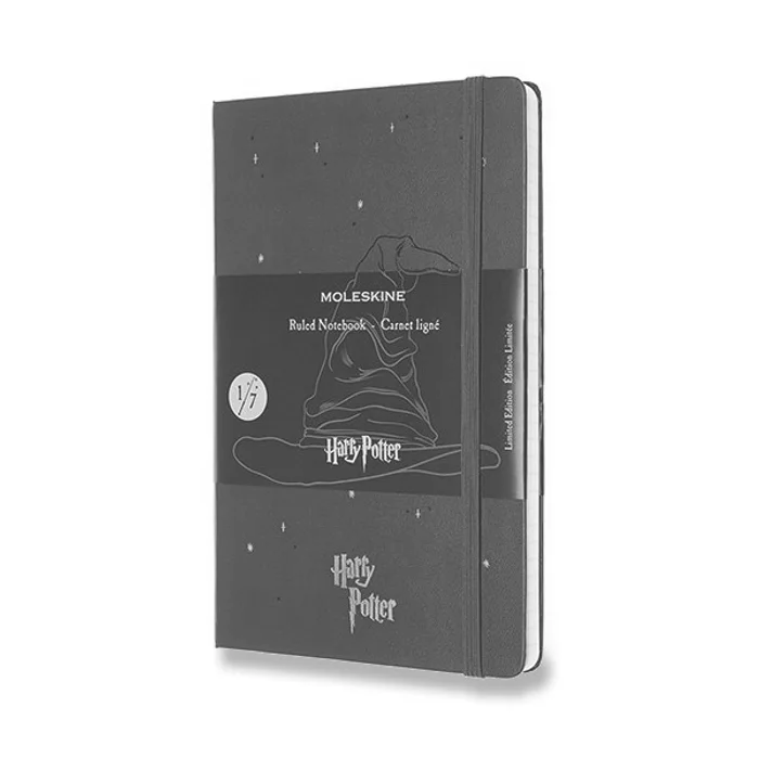 Hlavný obrázok produktu Zápisník Moleskine Harry Potter - tvrdé desky L, linkovaný, Book 1, olivově zelený