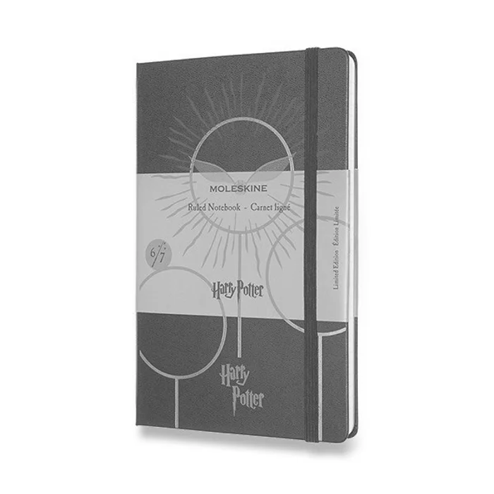 Hlavný obrázok produktu Zápisník Moleskine Harry Potter - tvrdé desky L, linkovaný, Book 6, vínový