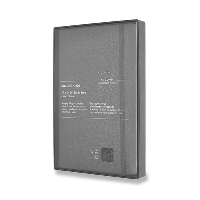Hlavný obrázok produktu Zápisník Moleskine kožený - měkké desky L, linkovaný, červený
