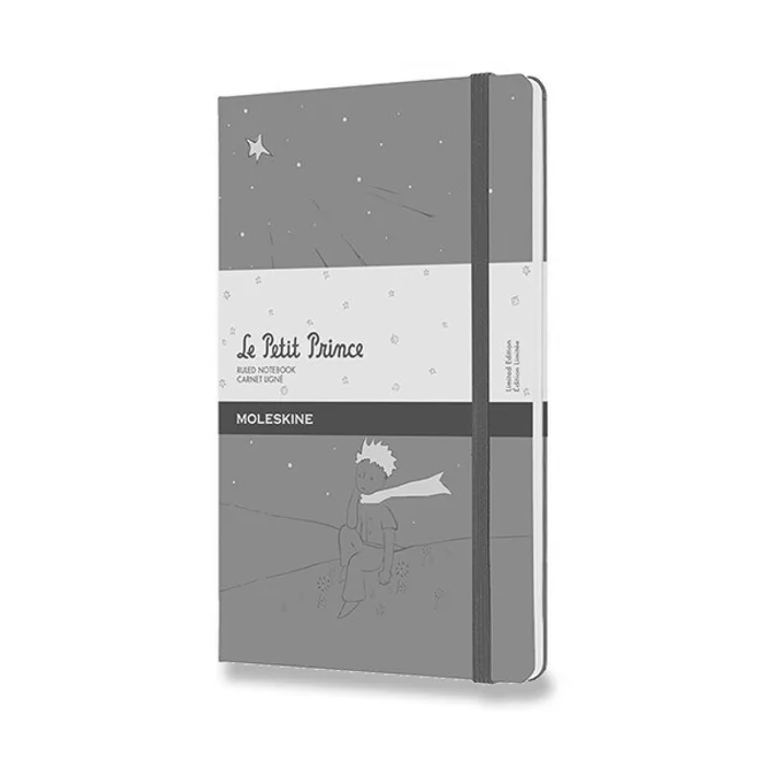 Hlavný obrázok produktu Zápisník Moleskine Le Petit Prince - tvrdé desky L, linkovaný, zelený
