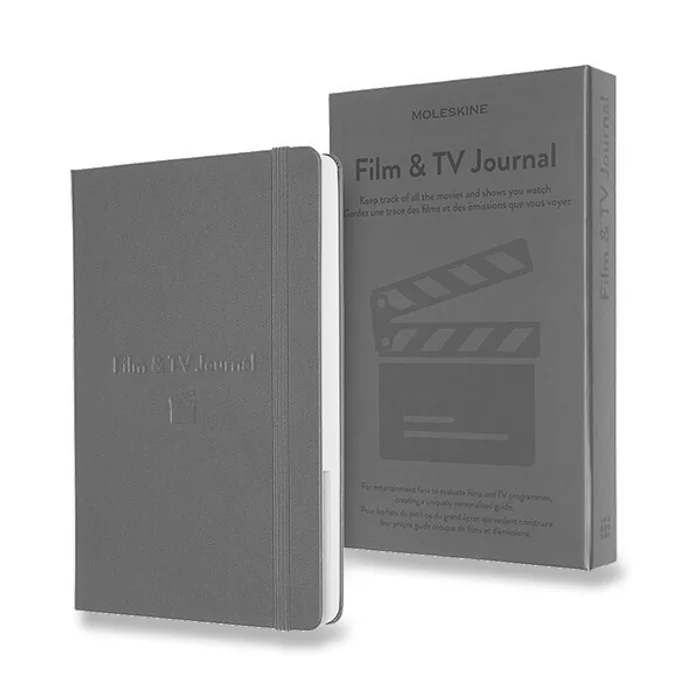 Hlavný obrázok produktu Zápisník Moleskine Passion Film & TV Journal L, šedý
