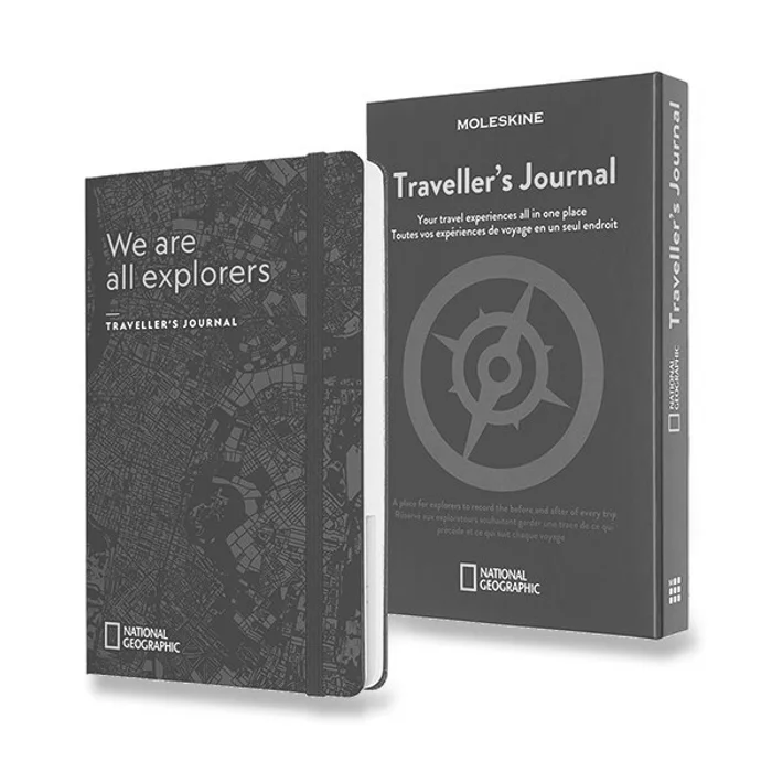 Hlavný obrázok produktu Zápisník Moleskine Passion Travel National Geographic L, černý