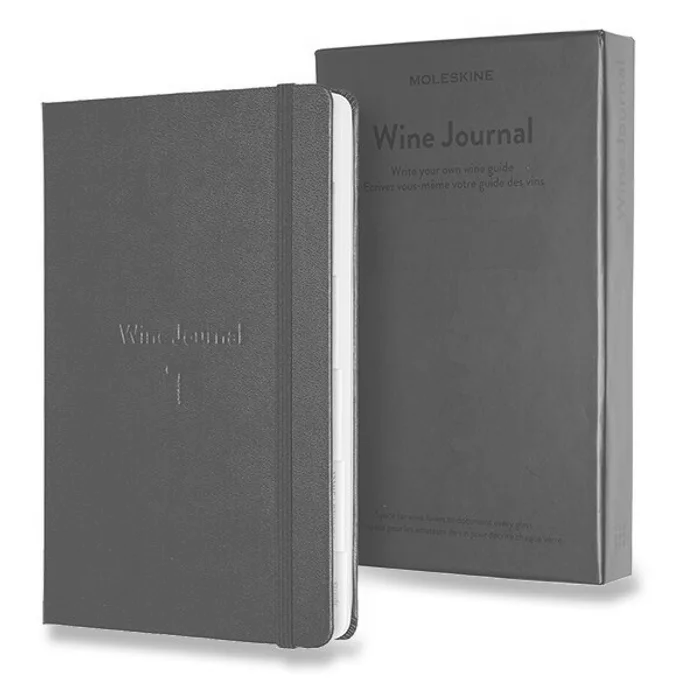 Hlavný obrázok produktu Zápisník Moleskine Passion Wine Journal - tvrdé desky L, vínový