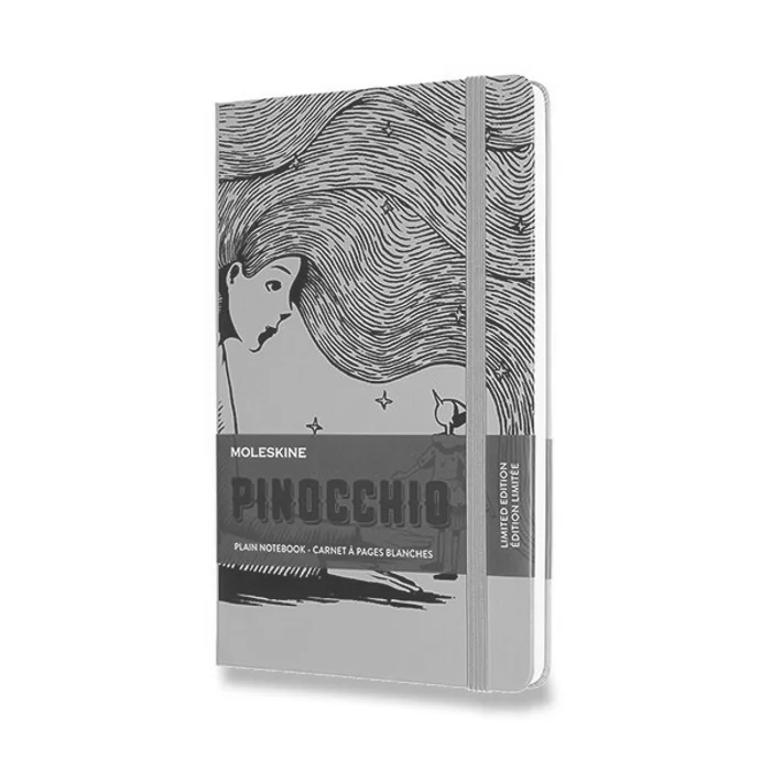 Hlavný obrázok produktu Zápisník Moleskine Pinocchio - tvrdé desky L, čistý, modrý