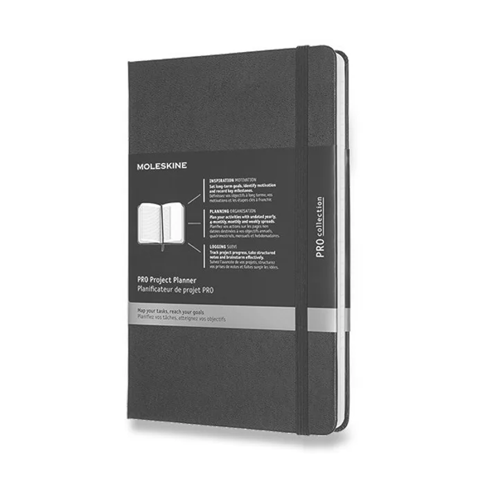 Hlavný obrázok produktu Zápisník Moleskine PRO Project Planner L, černý