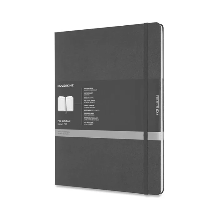 Hlavný obrázok produktu Zápisník Moleskine Professional - tvrdé desky černý