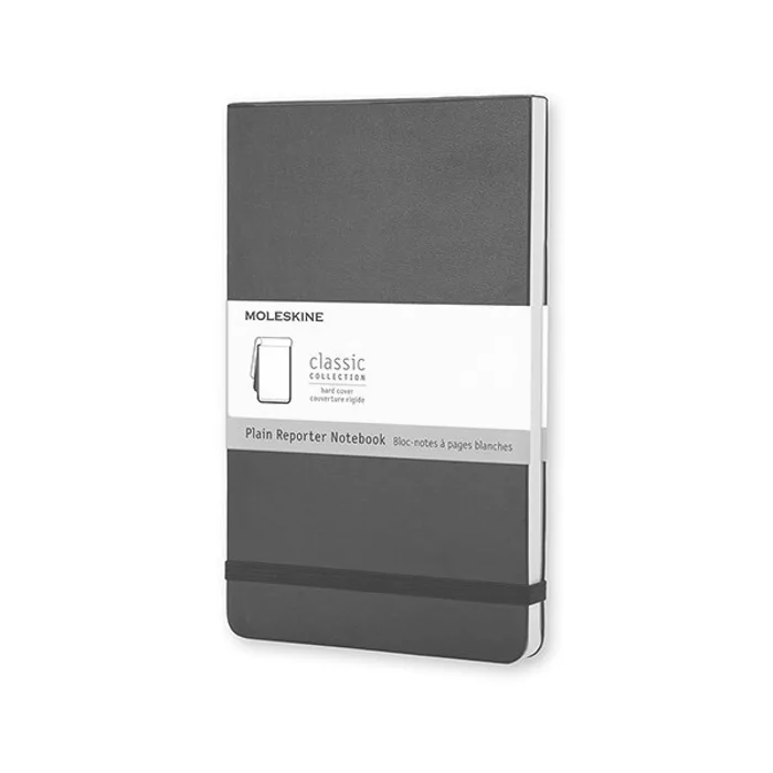Hlavný obrázok produktu Zápisník Moleskine Reporter - tvrdé desky L, čistý, černý