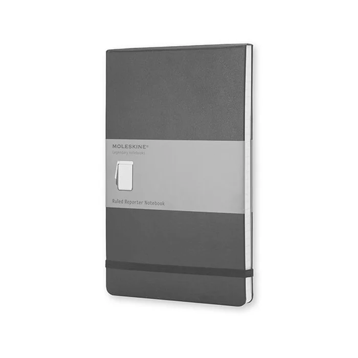 Hlavný obrázok produktu Zápisník Moleskine Reporter - tvrdé desky L, linkovaný, černý