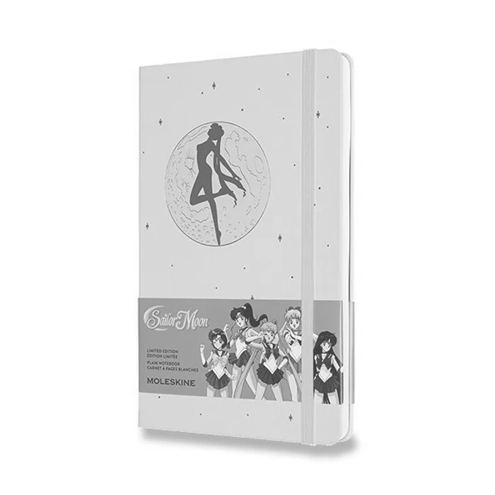 Hlavný obrázok produktu Zápisník Moleskine Sailor Moon - tvrdé desky L, čistý, modrý