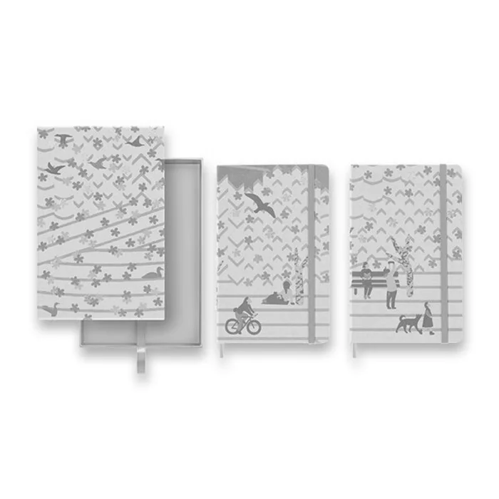 Hlavný obrázok produktu Zápisník Moleskine Sakura 2022 - set 2 ks L, linkovaný + čistý