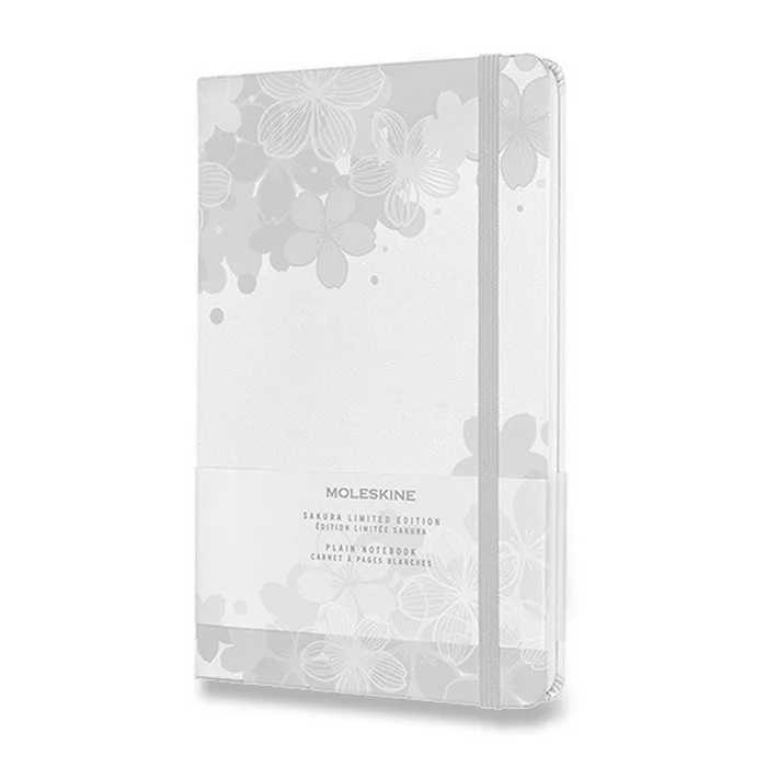 Hlavný obrázok produktu Zápisník Moleskine Sakura - tvrdé desky L, čistý, růžový