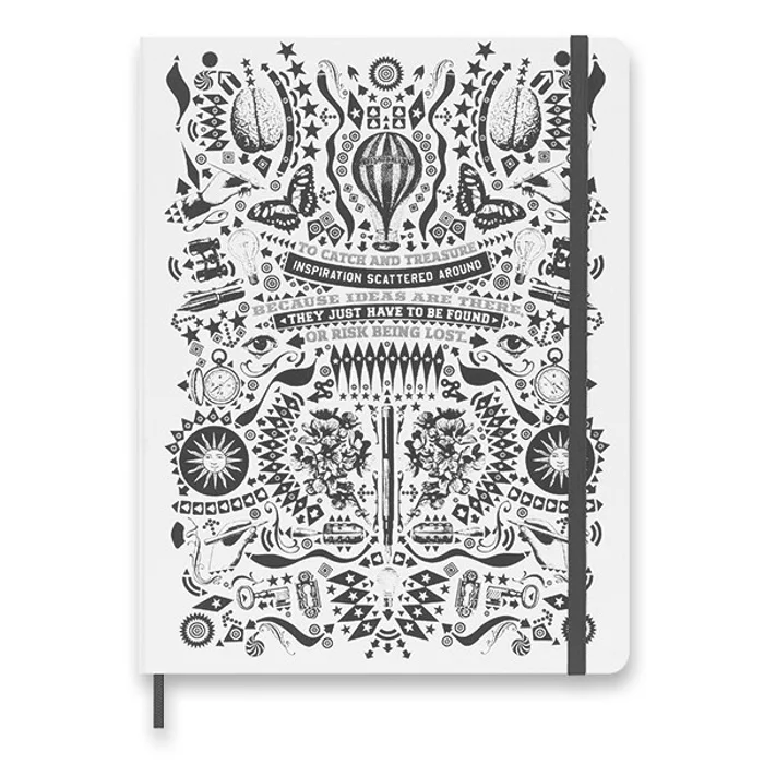 Hlavný obrázok produktu Zápisník Moleskine Uni Lorenzo Petrantoni, tvrdé desky XL, linkovaný