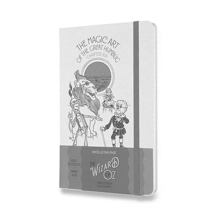 Hlavný obrázok produktu Zápisník Moleskine Wizard Of Oz - tvrdé desky L, linkovaný, zelený