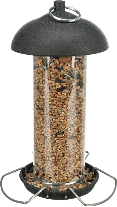 Hlavný obrázok produktu Zásobník na krmivo pro ptactvo 560 ml/o 10 × 20 cm, kov/plast