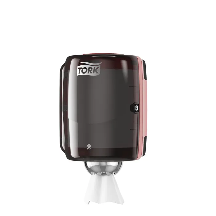 Hlavný obrázok produktu Zásobník na papírové ručníky v roli M-Box TORK 659008 červeno-černý M2 [1 ks]