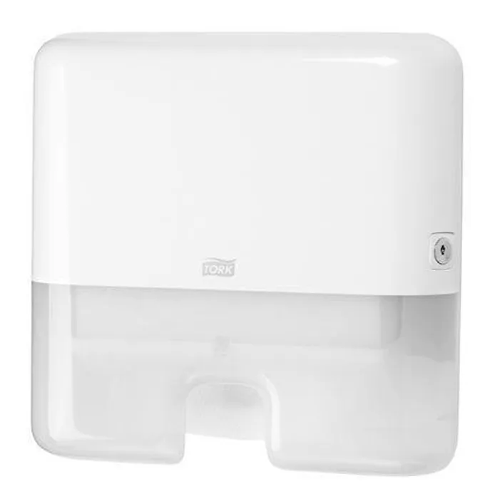 Hlavný obrázok produktu Zásobník na papírové skládané ručníky TORK 552100 Xpress Box Mini bílý H2 [1 ks]