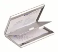 Ďalší obrázok produktu Zásobník na vizitky Durable - strieborný na 2 x 10 vizitiek