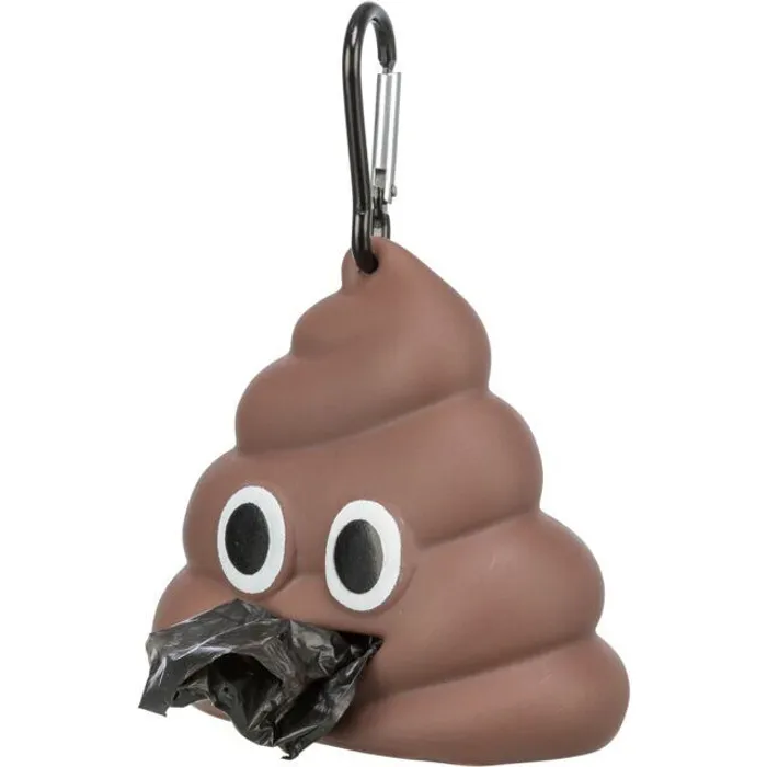 Hlavný obrázok produktu Zásobník POOP na sáčky na exkrementy, 8 x 5 cm / 15 sáčků, PVC