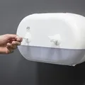 Ďalší obrázok produktu Zásobník TORK SmartOne Twin Mini na toaletný papier so stredovým odvíjaním biely T9 [1 ks]
