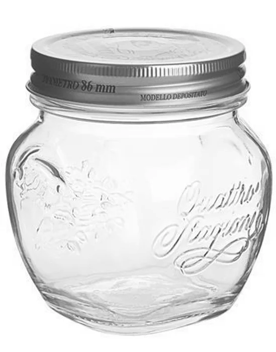 Hlavný obrázok produktu Zavařovací sklenice, s víčkem, 0,5 l, 2 ks