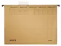 Závesné dosky Leitz ALPHA® s bočnicami, Prírodná hnedá [25 ks]