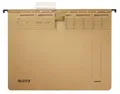 Závesné dosky Leitz ALPHA® s rýchloviazačom, Prírodná hnedá [25 ks]