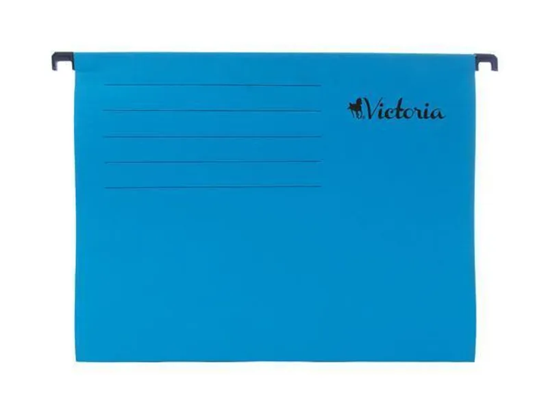 Hlavný obrázok produktu Závěsné zakládací desky, A4, modré, VICTORIA [25 ks]