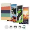 Ďalší obrázok produktu Záznamná kniha linajková A4 [192 listov]