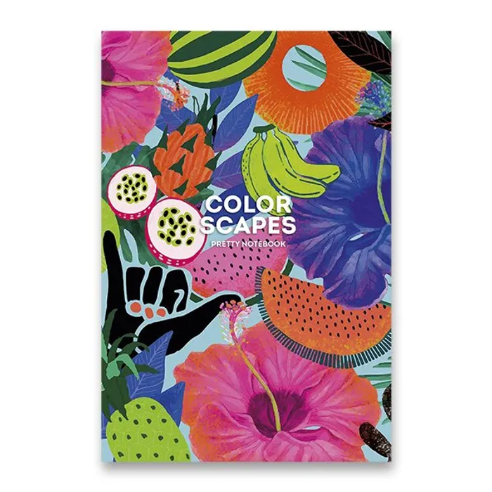 Hlavný obrázok produktu Záznamní kniha Shkolyaryk Tropics A5, linkovaná, 80 listů, mix motivů
