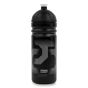 Zdravá fľaša Symetric čierna - 0,7 l