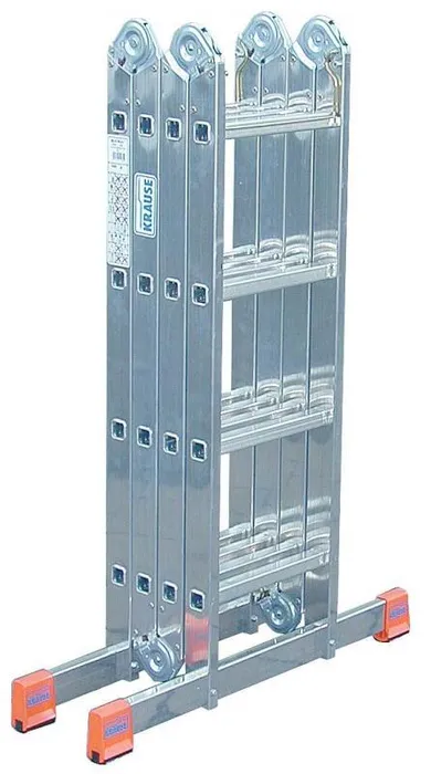 Hlavný obrázok produktu Žebřík, kloubový, hliníkový, 4x3 příčky, KRAUSE "MultiMatic"