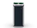 Zelená odpadová nádoba KOBRA WASTEE na sklo