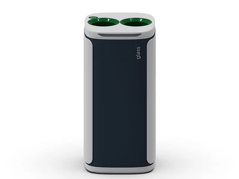 Hlavný obrázok produktu Zelená odpadní nádoba KOBRA WASTEE na sklo