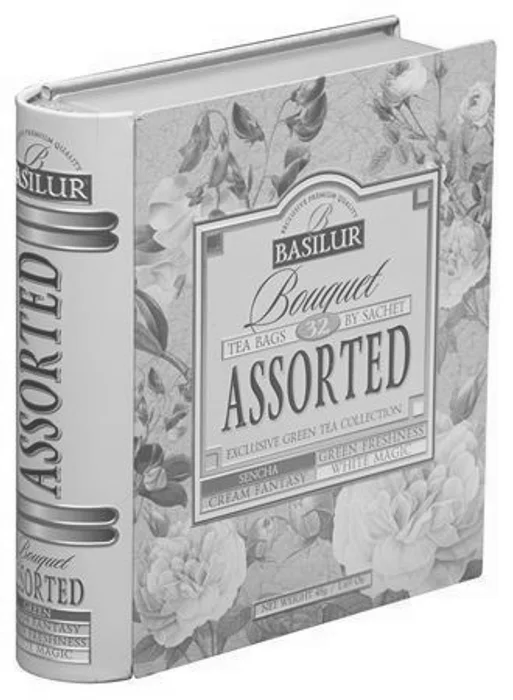 Hlavný obrázok produktu Zelený čaj, "BASILUR Bouquet Assorted" 32 sáčků