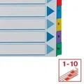 Zosilnené kartónové registre Esselte Mylar, A4, Mix farieb