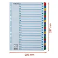 Ďalší obrázok produktu Zosilnené kartónové registre Esselte Mylar, A4, Mix farieb