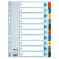 Zosilnené kartónové registre Esselte Mylar, A4, Mix farieb
