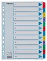 Zosilnené kartónové registre Esselte Mylar, A4, Mix farieb
