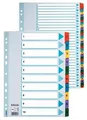 Zosilnené kartónové registre Esselte Mylar, A4, Mix farieb