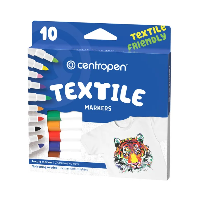 Hlavný obrázok produktu Značkovač 2739 na textil sada 10 barev