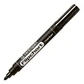 Centropen, flipchart markier 8550, čierny, 10ks, 2.5mm, neprepíja sa cez papier, cena za 1ks