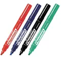Ďalší obrázok produktu Centropen, flipchart markier 8560, čierny, 10ks, 1-4,6mm, neprepíja sa cez papier, cena za 1ks