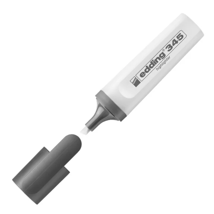 Hlavný obrázok produktu Zvýrazňovač "345", žlutá, 1-5mm, EDDING