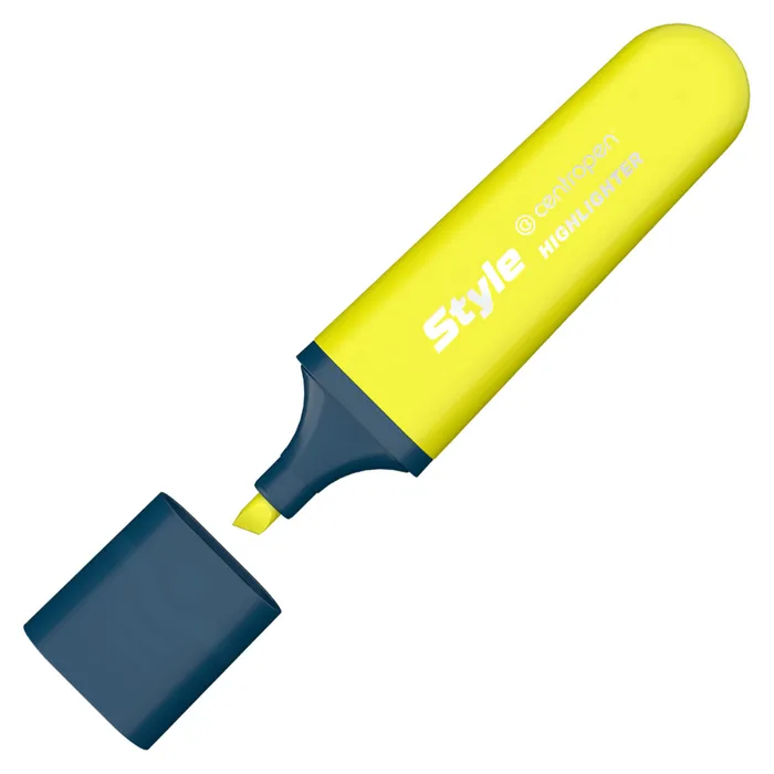Hlavný obrázok produktu Zvýrazňovač Centropen 6252 STYLE - žlutý