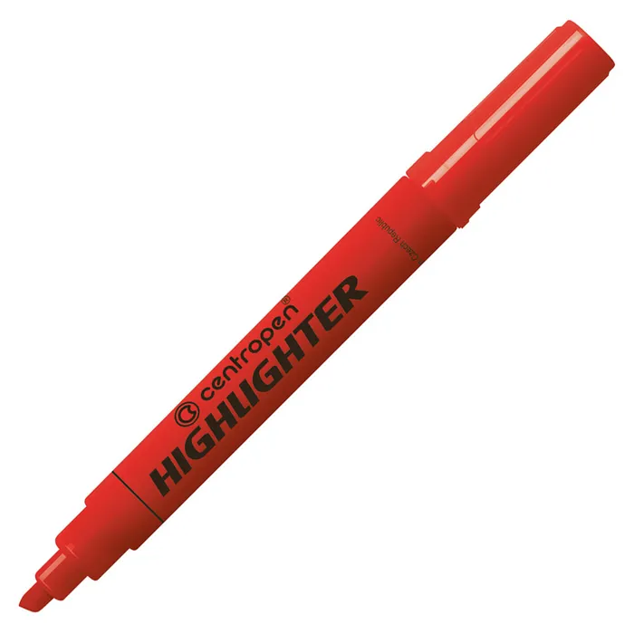 Hlavný obrázok produktu Zvýrazňovač CENTROPEN 8552 1-4,6 mm červený