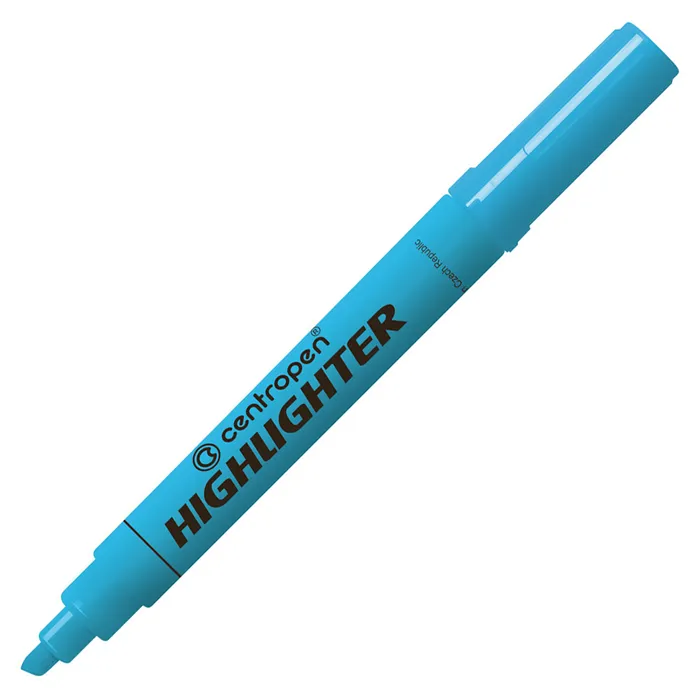 Hlavný obrázok produktu Zvýrazňovač CENTROPEN 8552 1-4,6 mm modrý